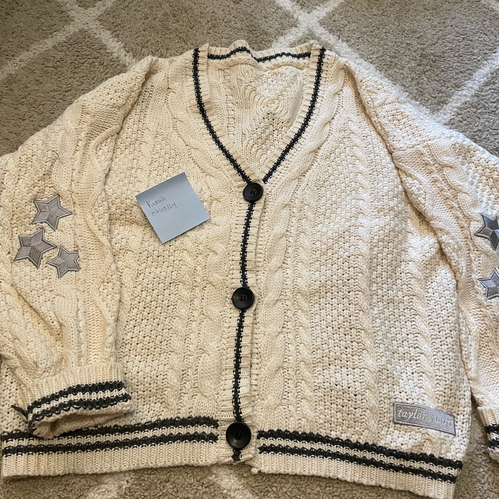 SOLD SOLD Authentic Taylor Swift Cardigan size M/L SOLD SOLD